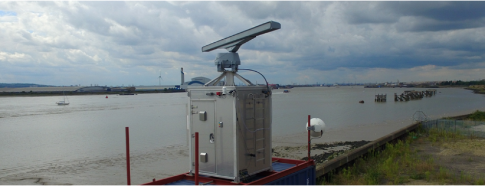 Micro Shelter Solution protecting equipment at Port of London Authority PLA Site 1 From Drone